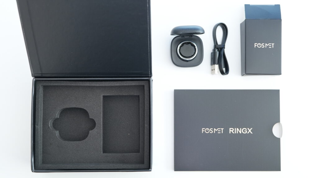 FOSMET RINGX RX10の箱の中身の一覧