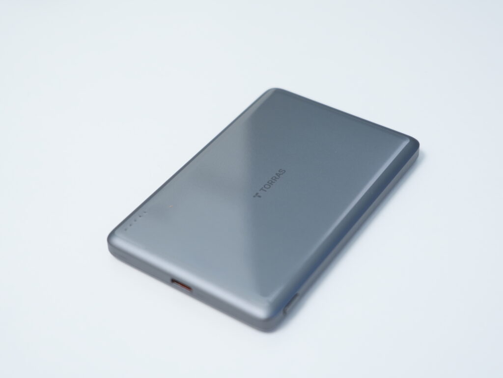 TORRAS MiniMag 5,000mAhモデルの外観