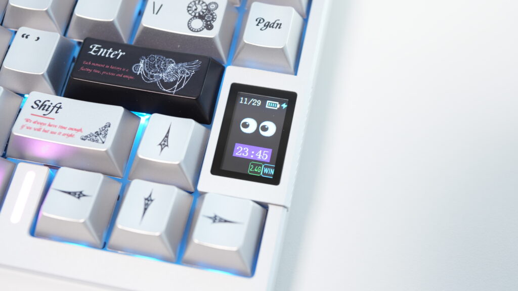 YUNZII AL80 液晶画面