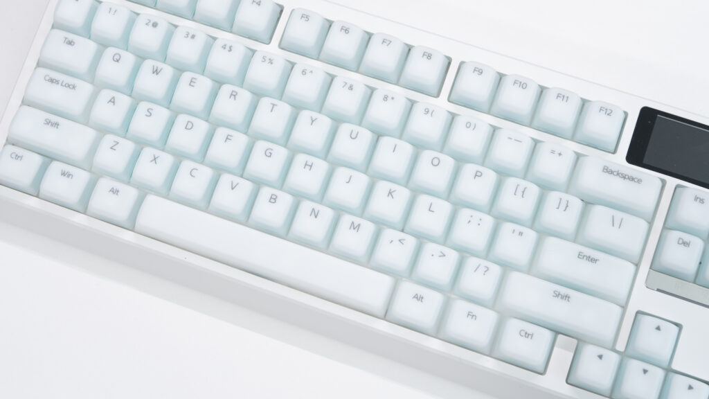 EPOMAKER G84 PROの真上から撮った写真