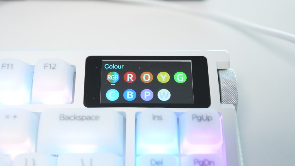 EPOMAKER G84 PROのカラー選択画面