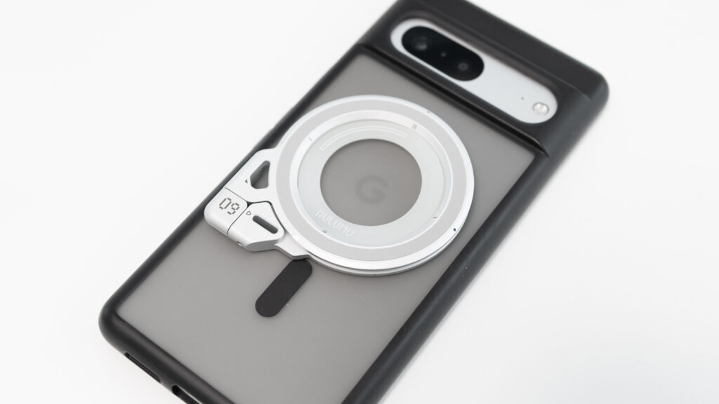 シリコンリングをAULUMU G09に取り付ける