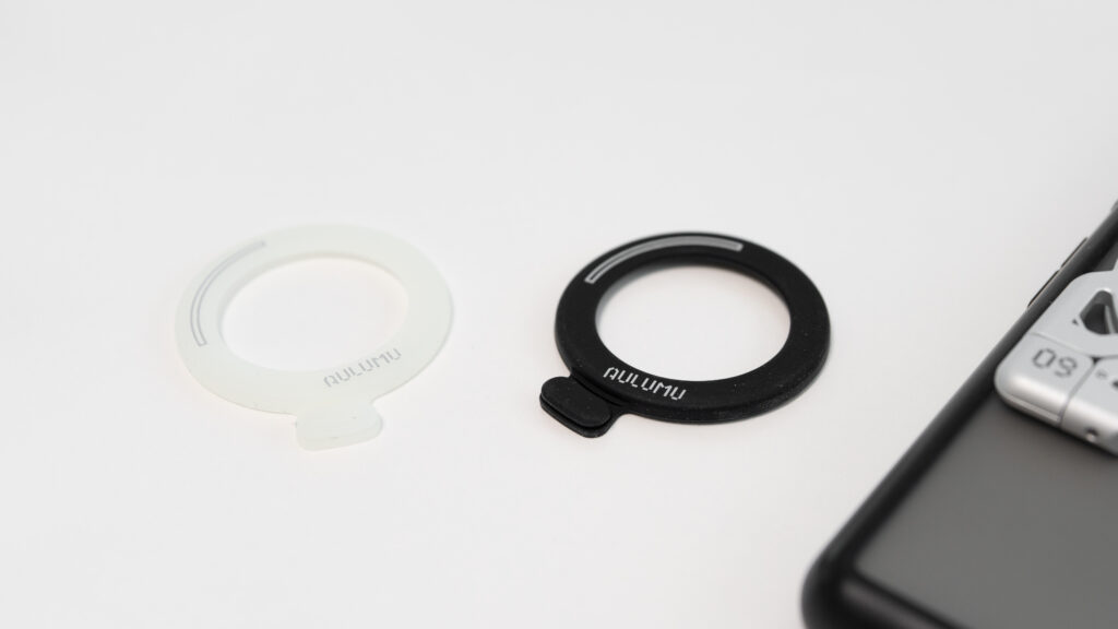 AULUMU G09に付属のシリコンリング