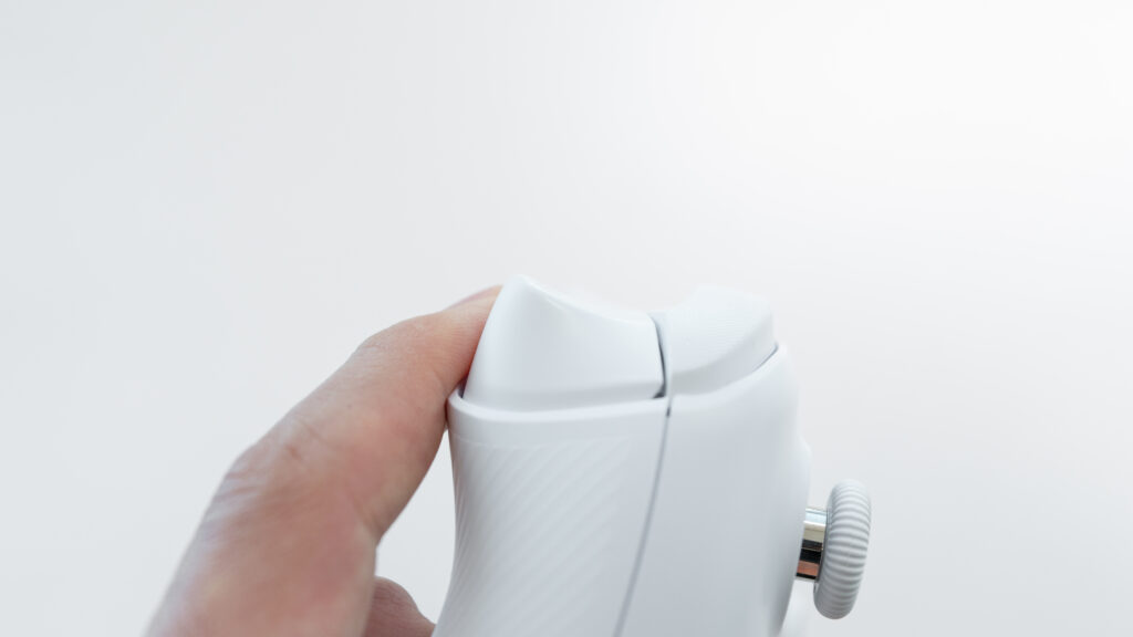 トリガー押す前（GRAPHT Omni Plus）のトリガーの高さ