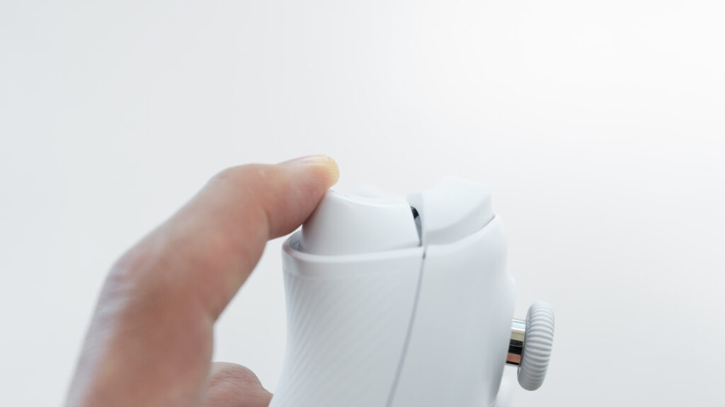 トリガー押した後（GRAPHT Omni Plus）のトリガーの高さ