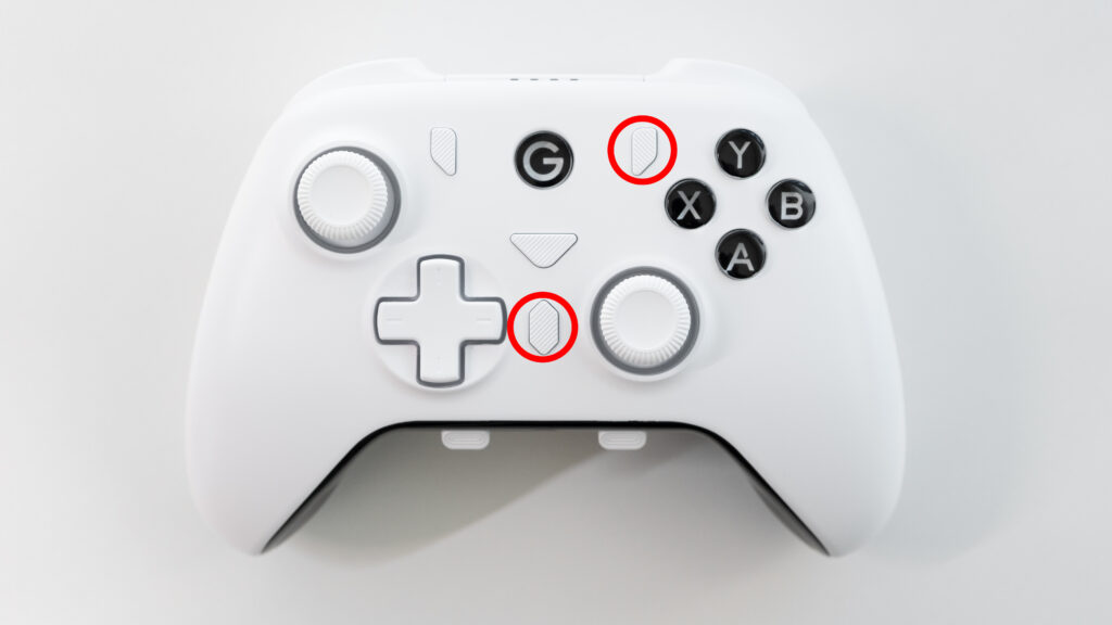 GRAPHT Omni Plusのターボボタンとメニューボタン