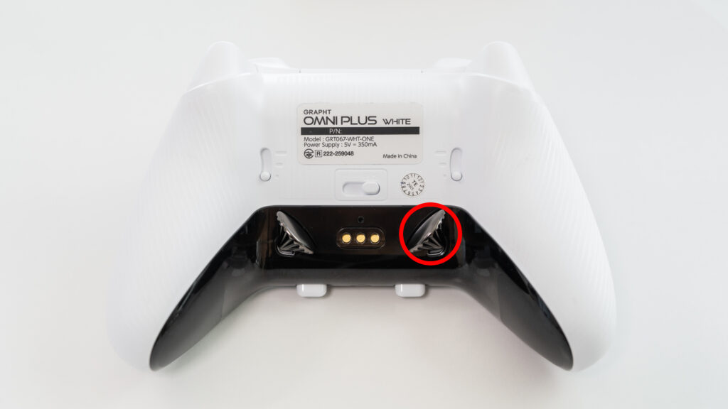 GRAPHT Omni PlusのMLボタン