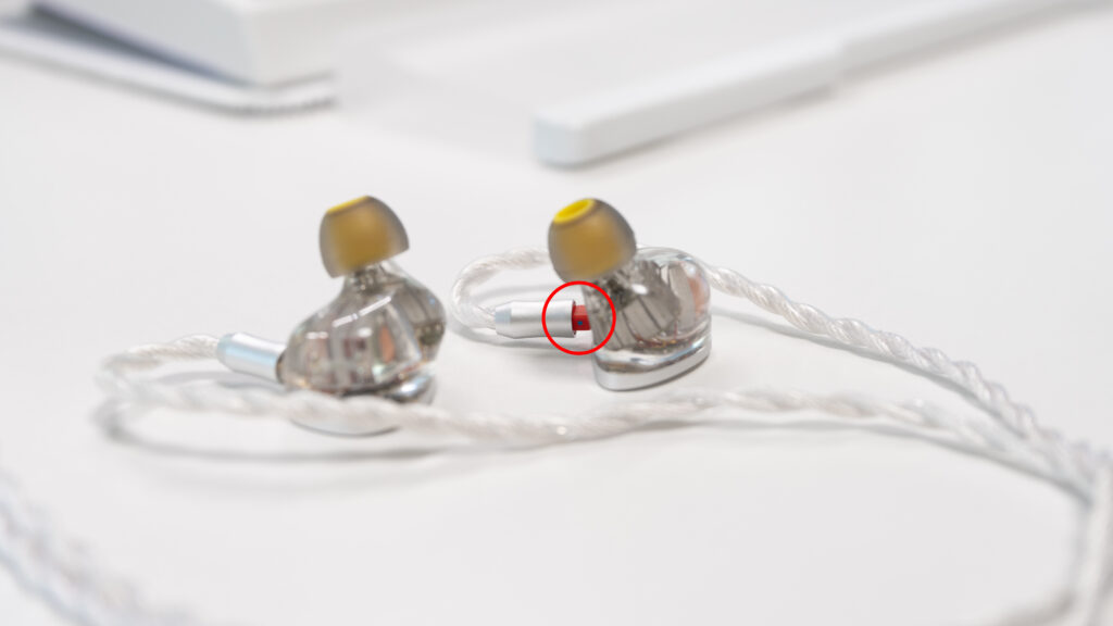 Linsoul Kiwi Ears Orchestra 2 のケーブル接続方法2