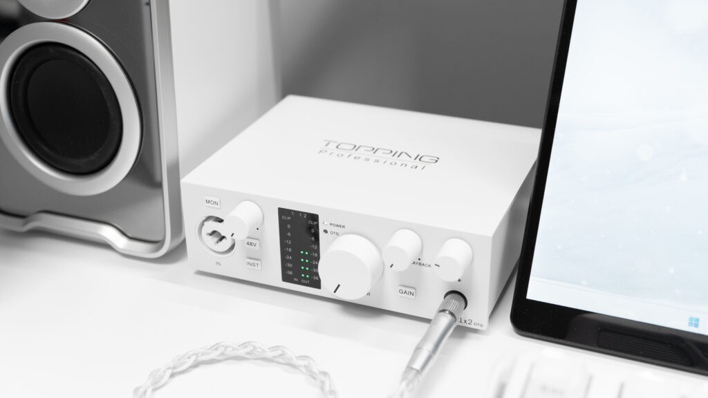 TOPPING Professional E1X2 OTG 1in / 2out オーディオインターフェース