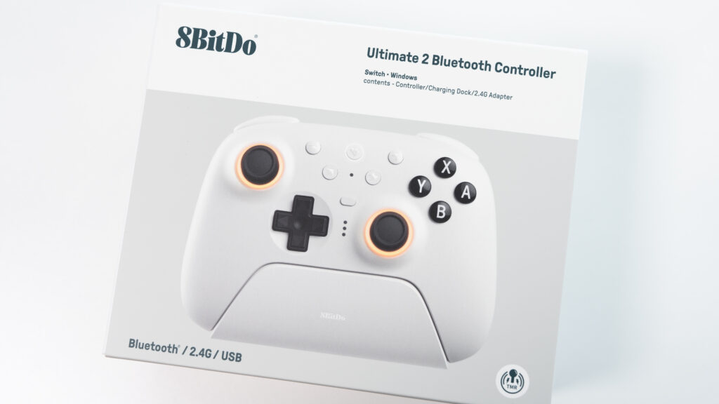 8BitDo Ultimate 2 Bluetoothのパッケージ写真