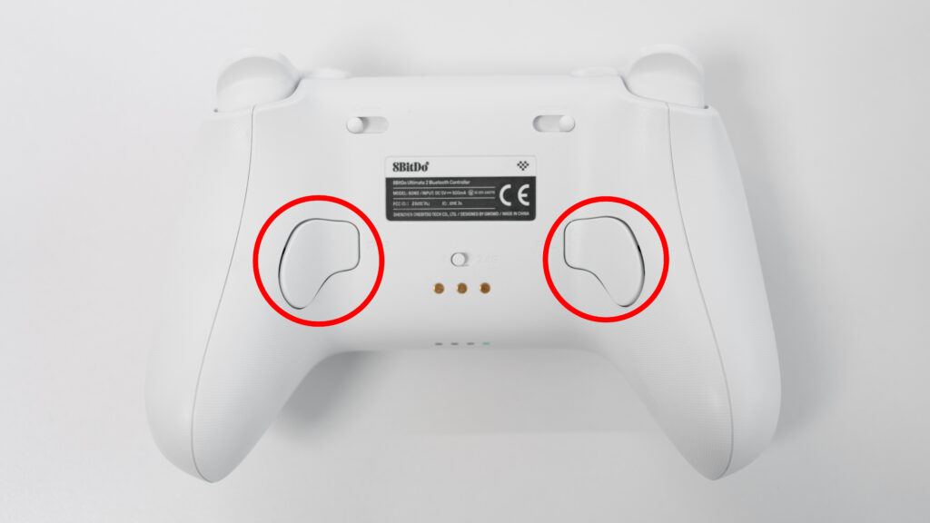 8BitDo Ultimate 2 BluetoothのPL/PRボタン