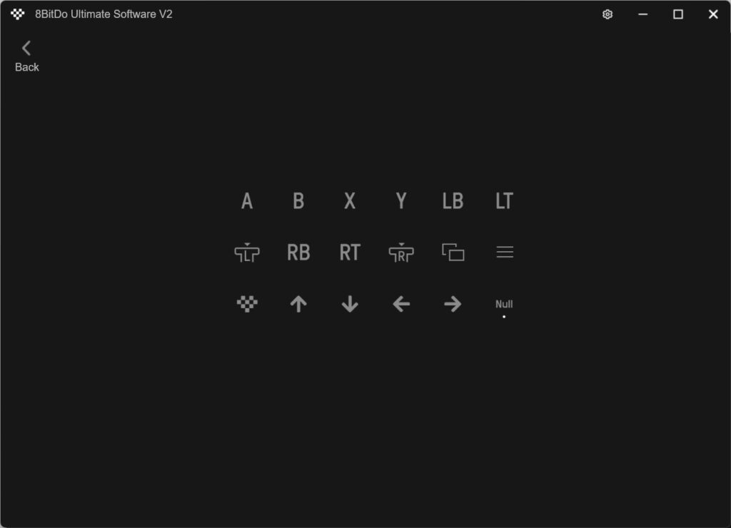 8BitDo Ultimate 2 Bluetoothのキーマップ変更3