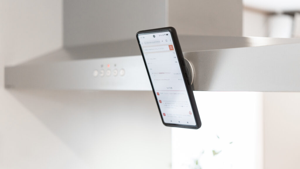 AULUMU G09をレンジフードに取り付け