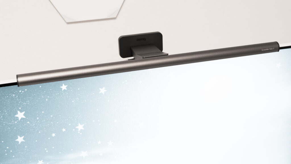 BenQ ScreenBar Halo 2の全体の色味