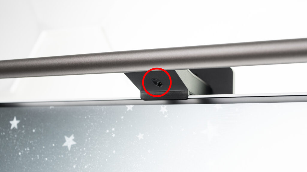 BenQ ScreenBar Halo 2のセンサー