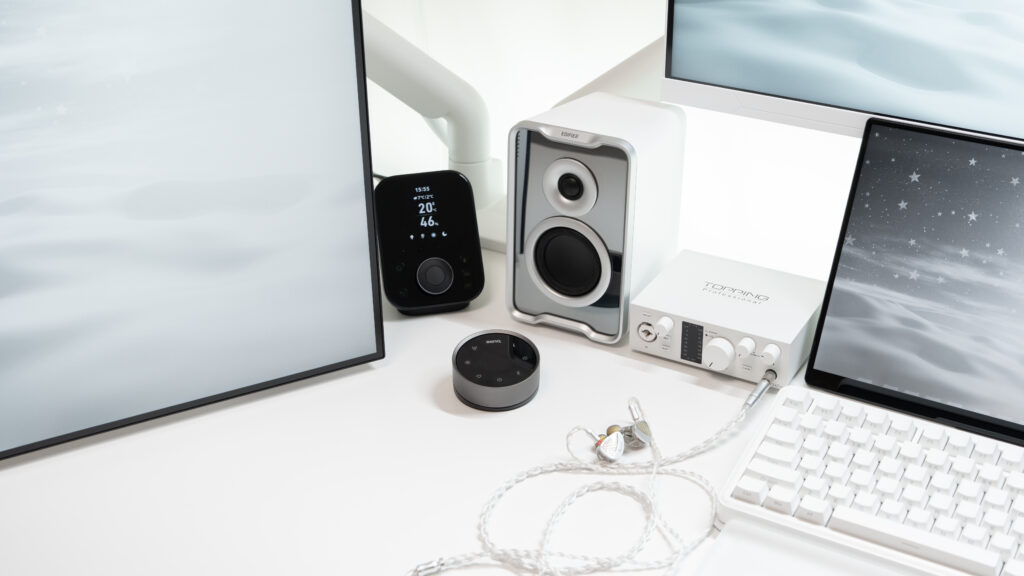 BenQ ScreenBar Halo 2のリモコンの置き場所