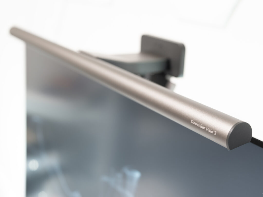 BenQ ScreenBar Halo 2のシンプルなデザイン