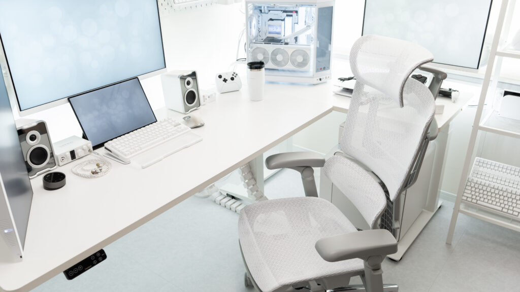 FlexiSpot C7 Pro2の斜め前からのデザイン