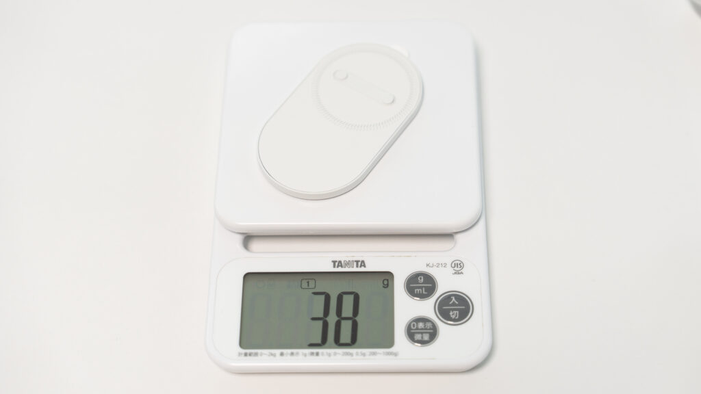 ESR MagMouseのマグネットベースの重さ