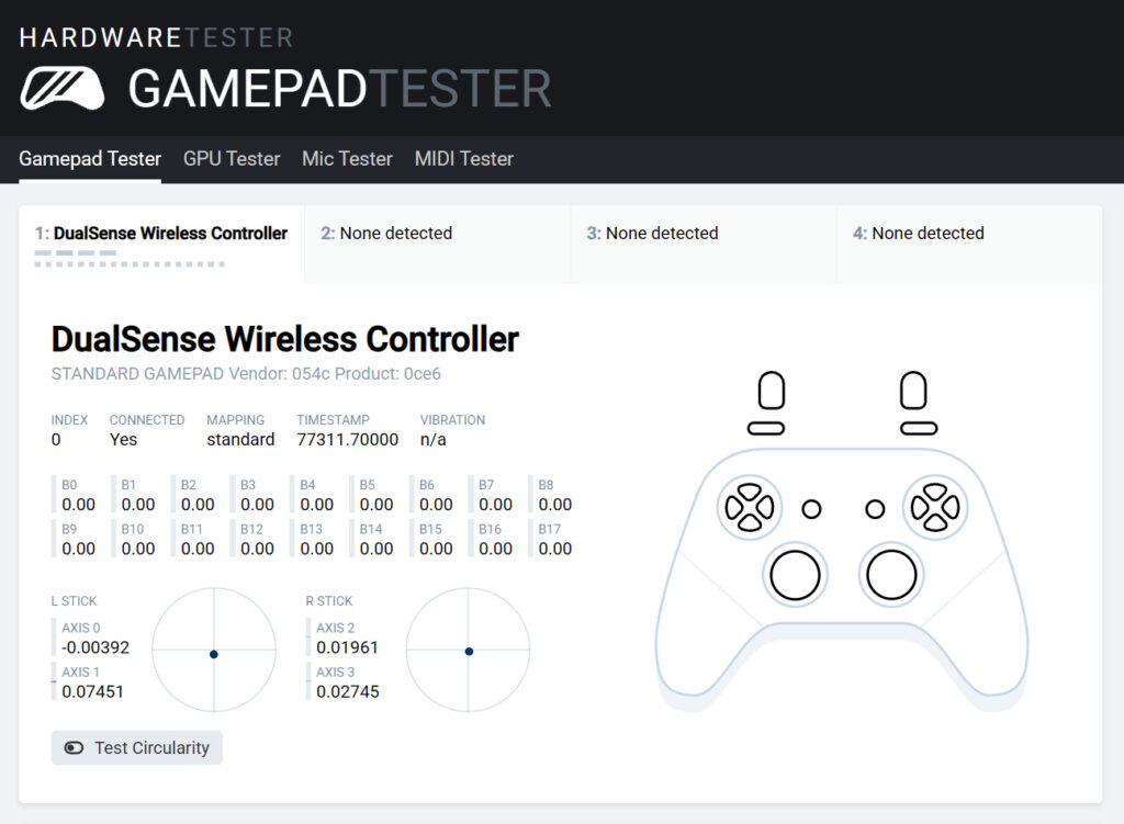 HEXGAMING PHANTOM Proでキャリブレーション実施(2)