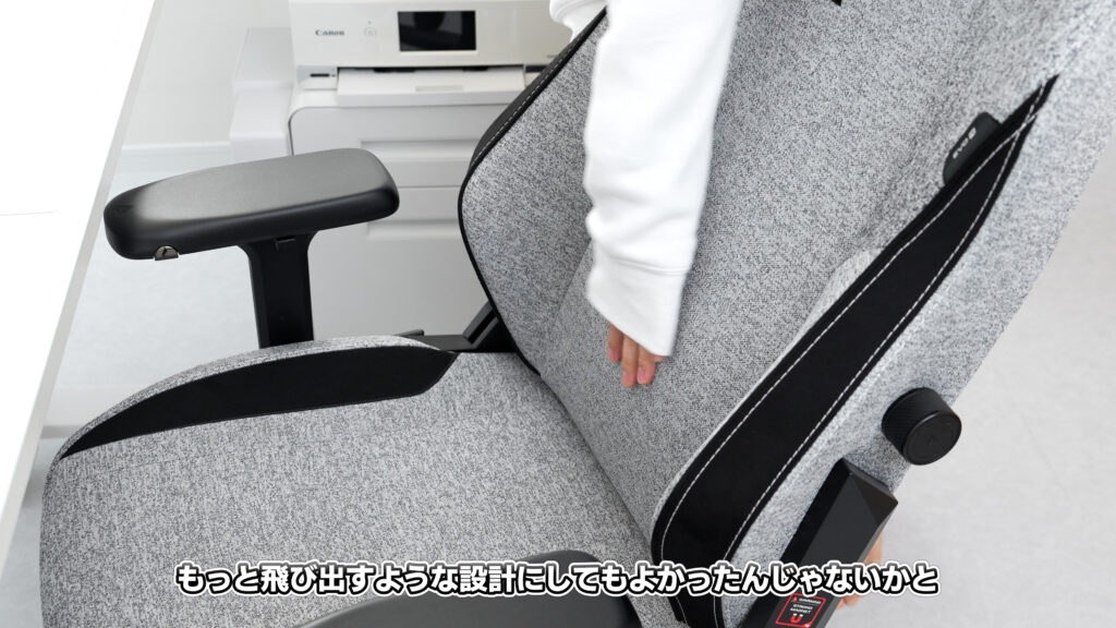 Secretlab Titan Evoのランバーサポートの気になる点