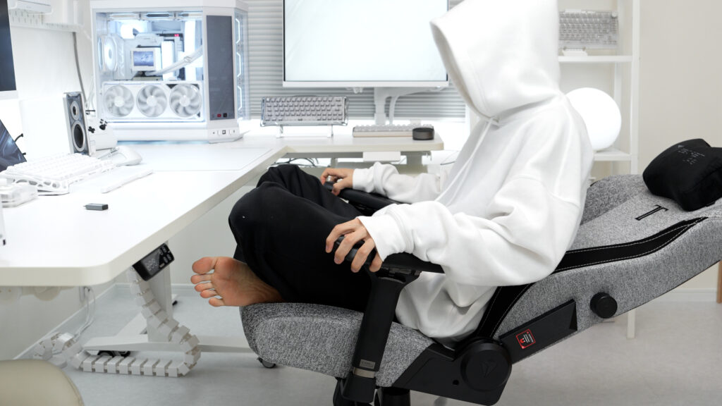 Secretlab Titan Evoの座面の前方の傾き